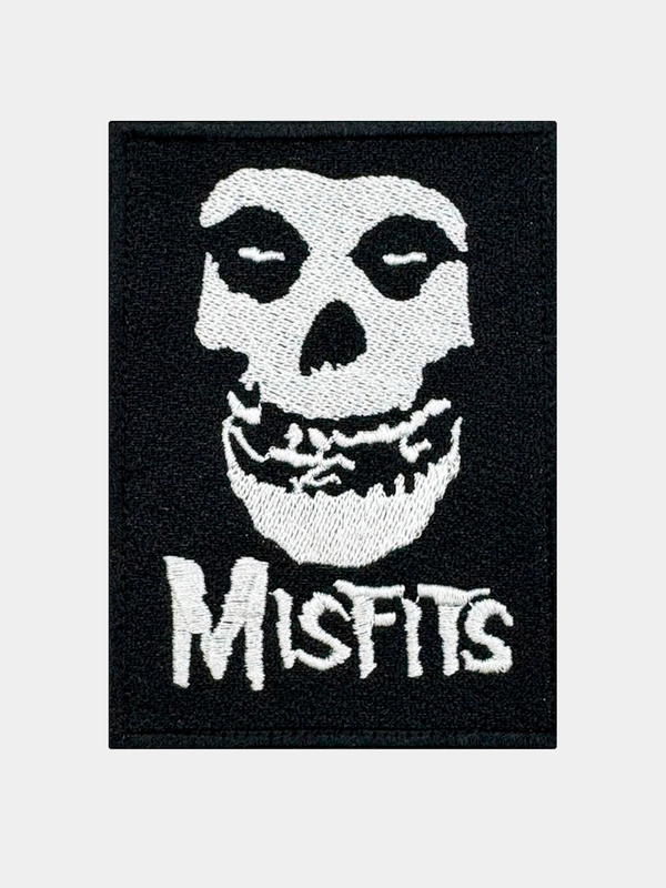 Нашивка шеврон на одежду Misfits, на липучке