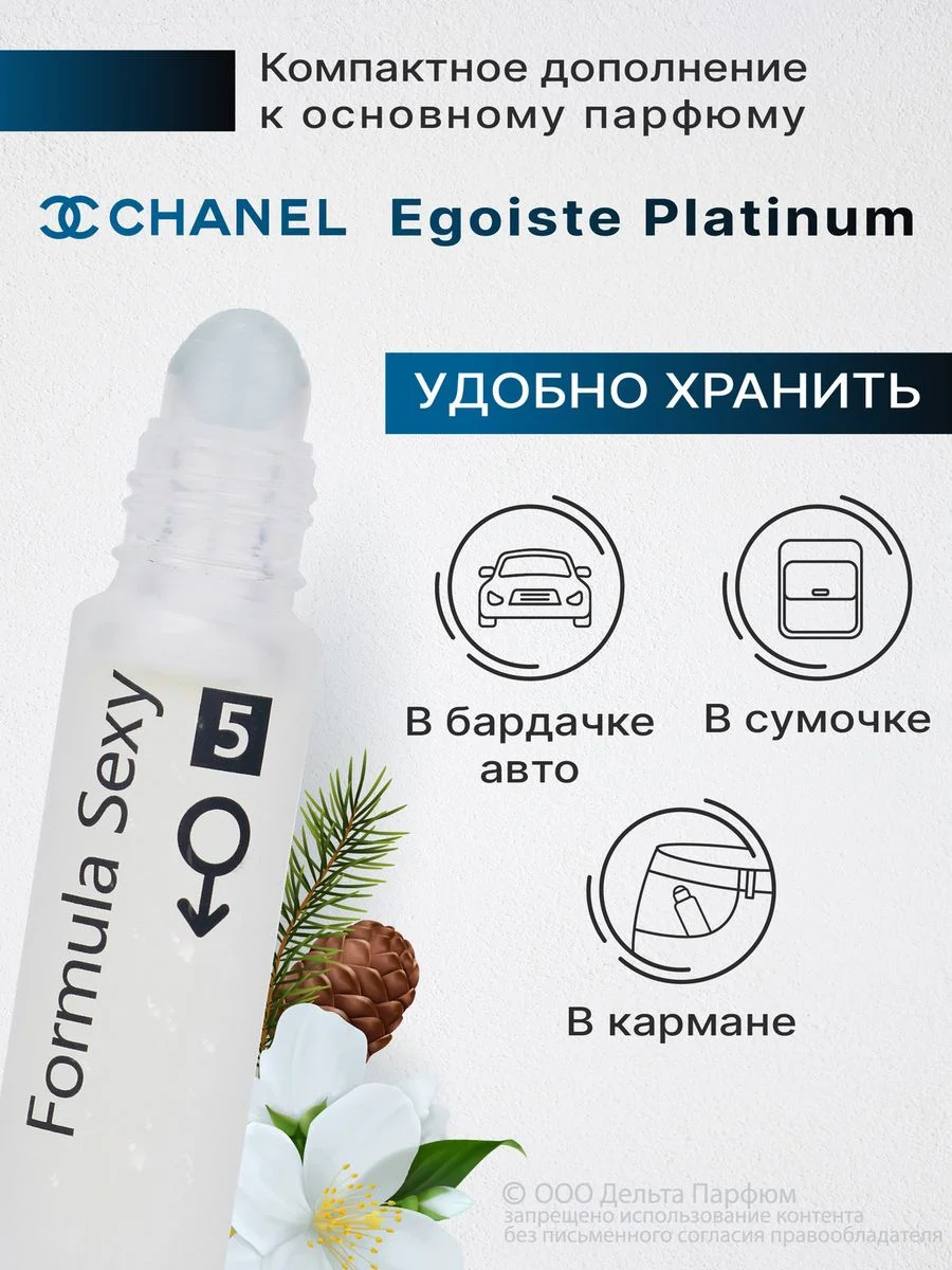 Масло парфюмерное мужское с феромонами Formula Sexy 8 мл