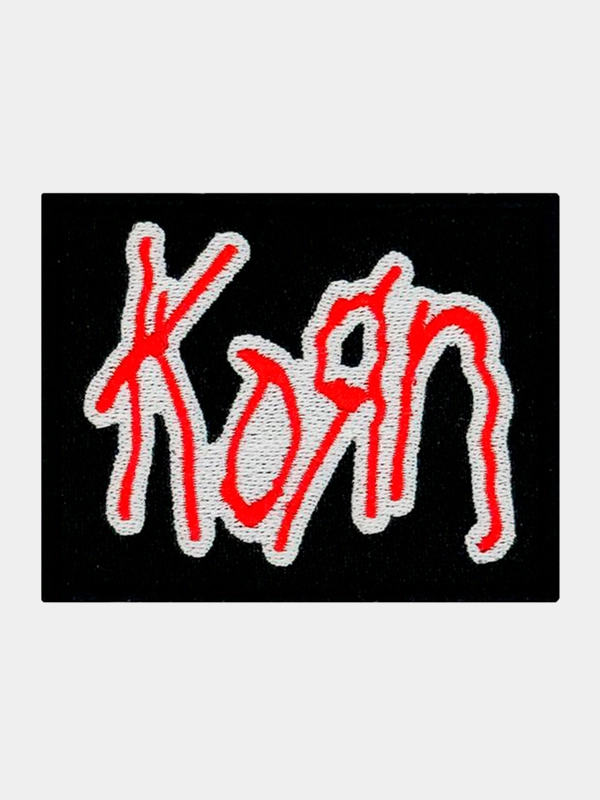 Нашивка шеврон на одежду Группа KoЯn (Korn), на липучке