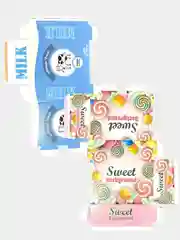 Розовый большая тележка с продуктами Лол
