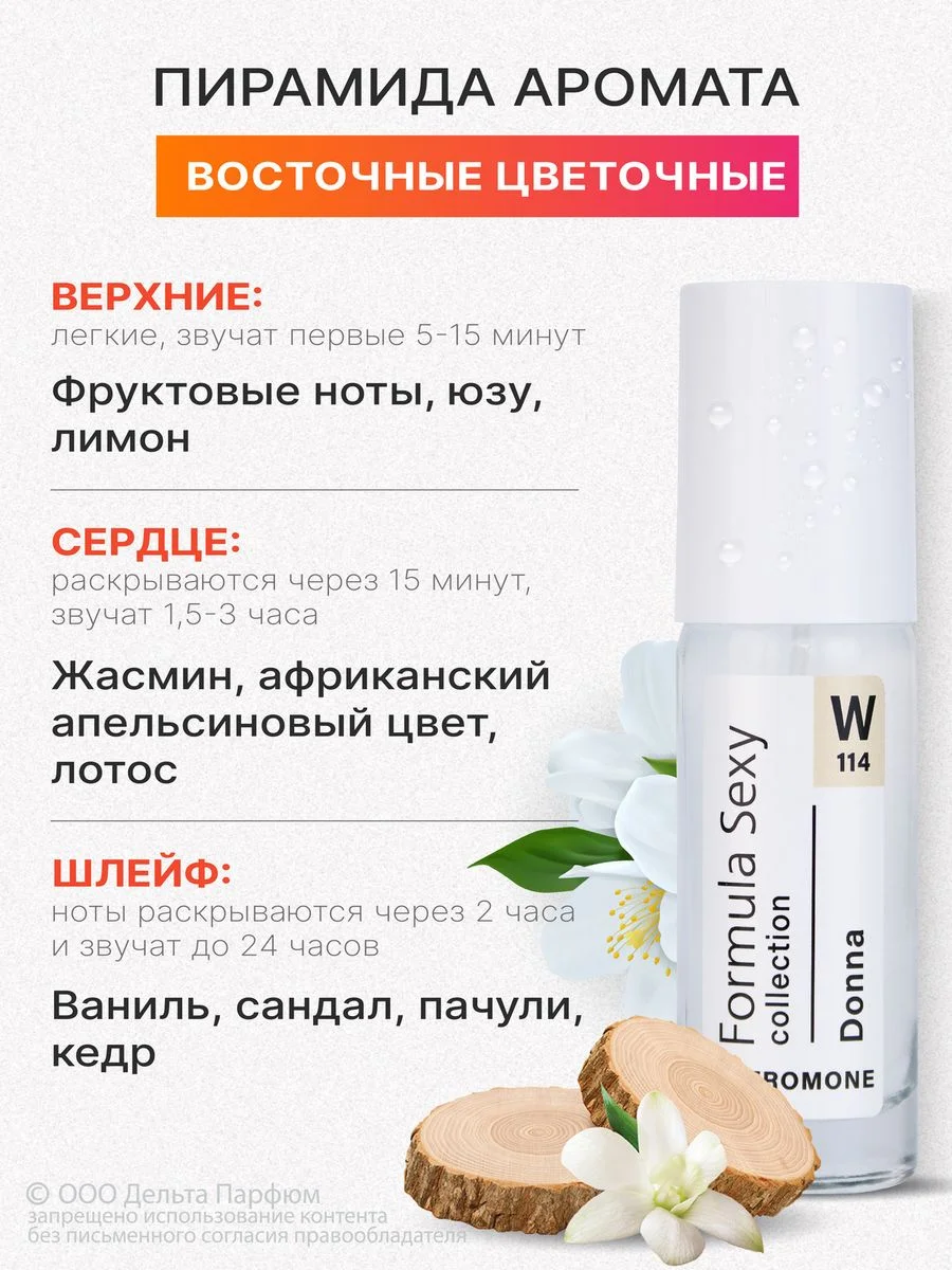 Духи женские, с феромонами, FS collection, 30 мл