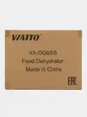 Дегидратор для фруктов и овощей VIATTO VA-DG6SS / сушилка для овощей, фруктов и мяса