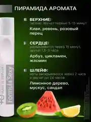 Масло парфюмерное женское с феромонами Formula Sexy, 15 мл