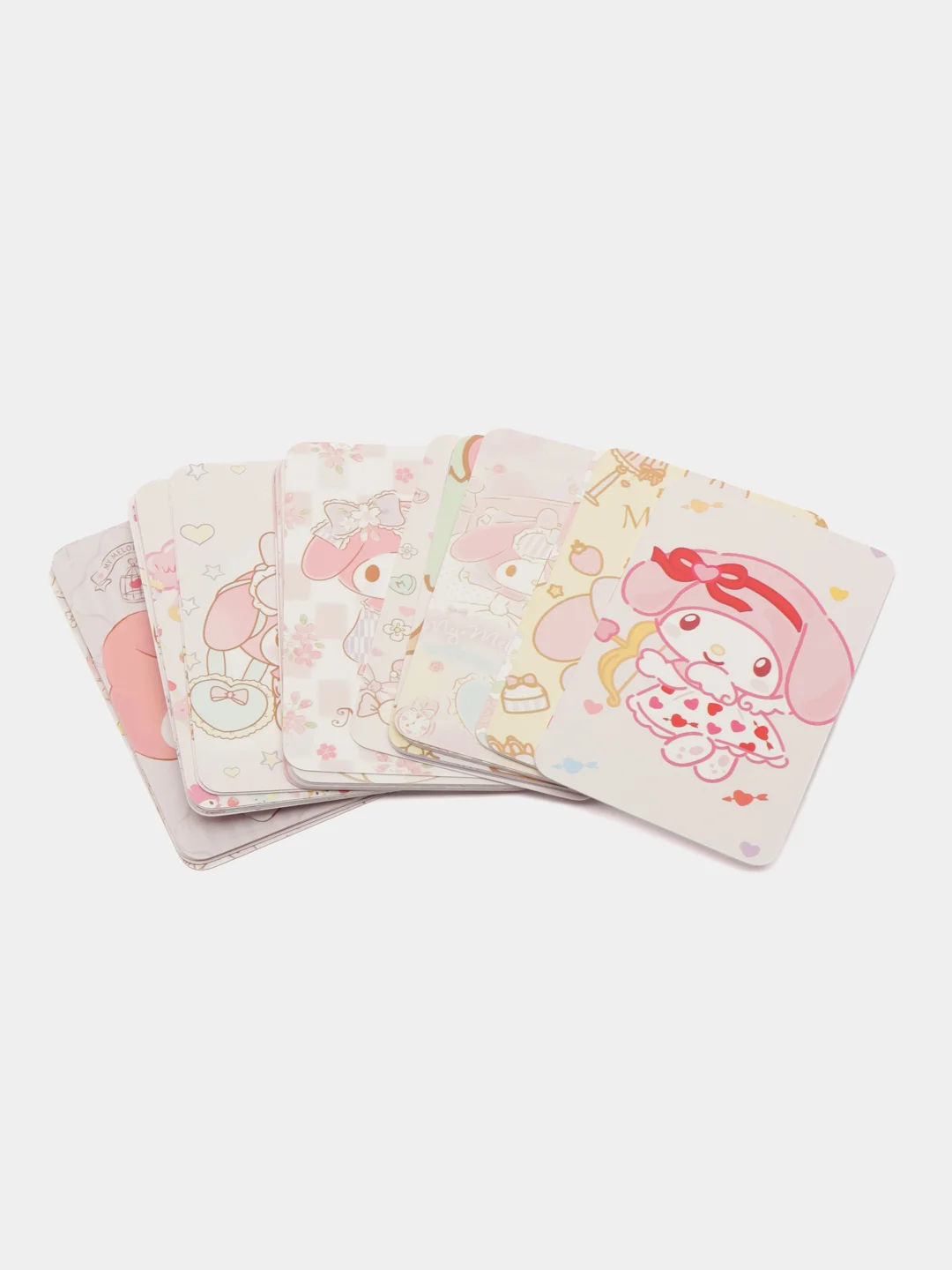 Конфетный коллекционные карточки аниме My melody, Kuromy, Hello Kitty, Sanrio, карты аниме Куроми