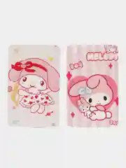 Конфетный коллекционные карточки аниме My melody, Kuromy, Hello Kitty, Sanrio, карты аниме Куроми