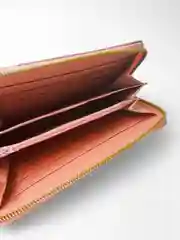Розовый кошелек женский, женский кошелек клатч, экокожа