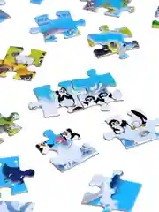 Голубой детский пазл, Puzzle Time, 160 деталей, размер 24 *34 см