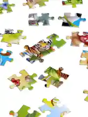 Зеленый детский пазл, Puzzle Time, 160 деталей, размер 24 *34 см