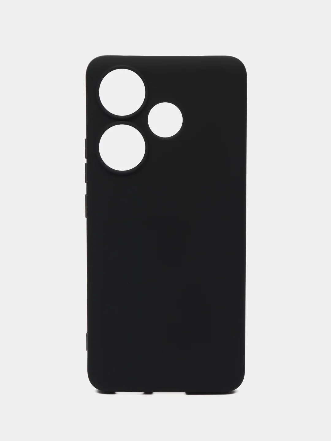 Черный чехол для Xiaomi Poco F6 / Xiaomi Redmi Turbo 3 (Сяоми Поко Ф6/Редми Турбо), Silicone Case