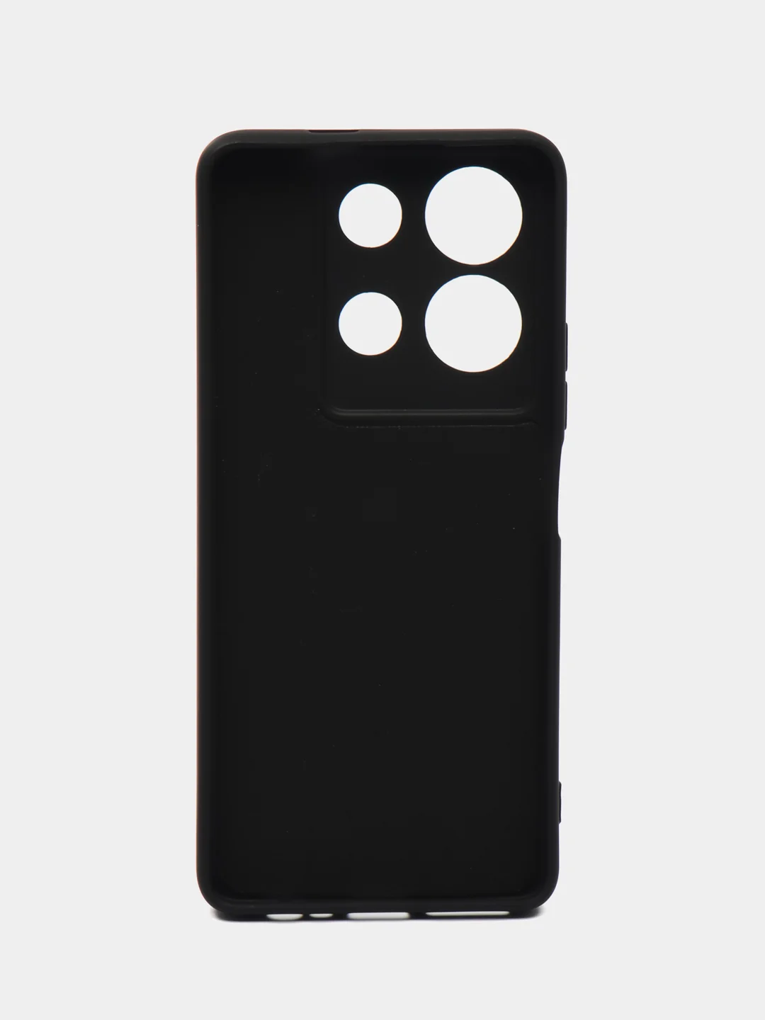 Черный чехол для INFINIX Note 30 (Инфиникс Ноут 30), Silicone Case