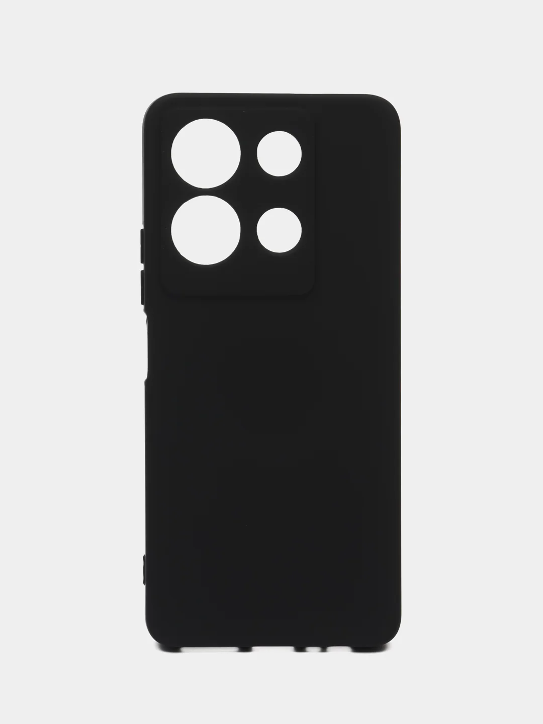 Черный чехол для INFINIX Note 30 (Инфиникс Ноут 30), Silicone Case