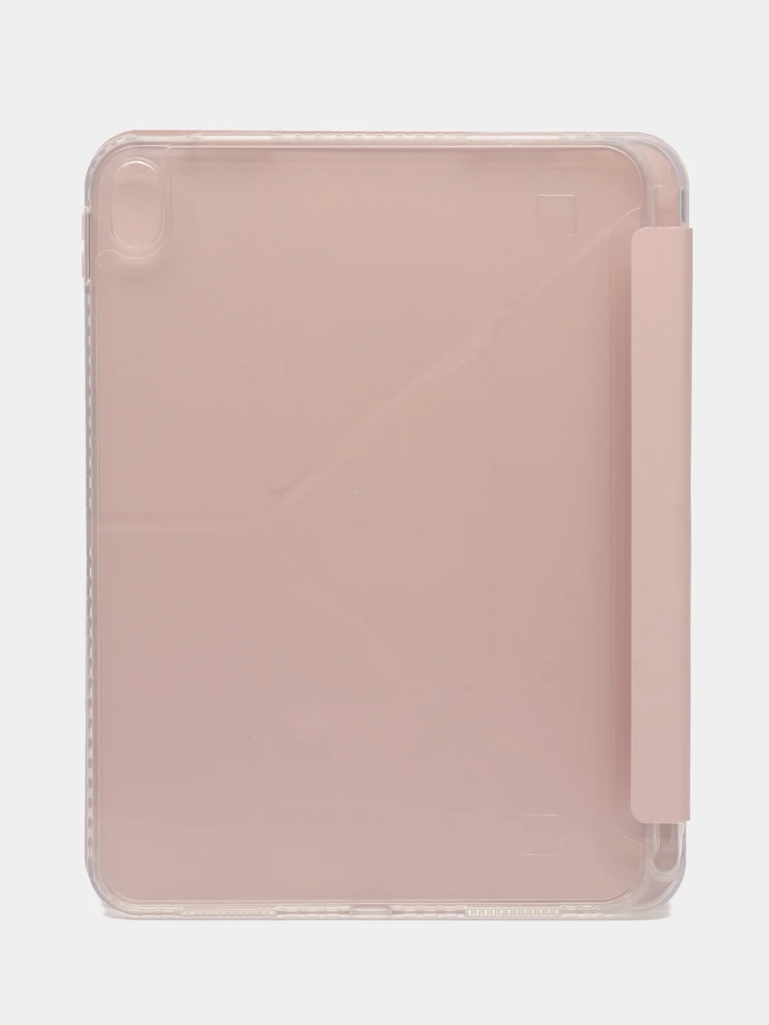 Розовый чехол для iPad, iPad Air 1/2/3/4/5, iPad Pro (2018-2024), iPad Mini 6 с местом для стилуса