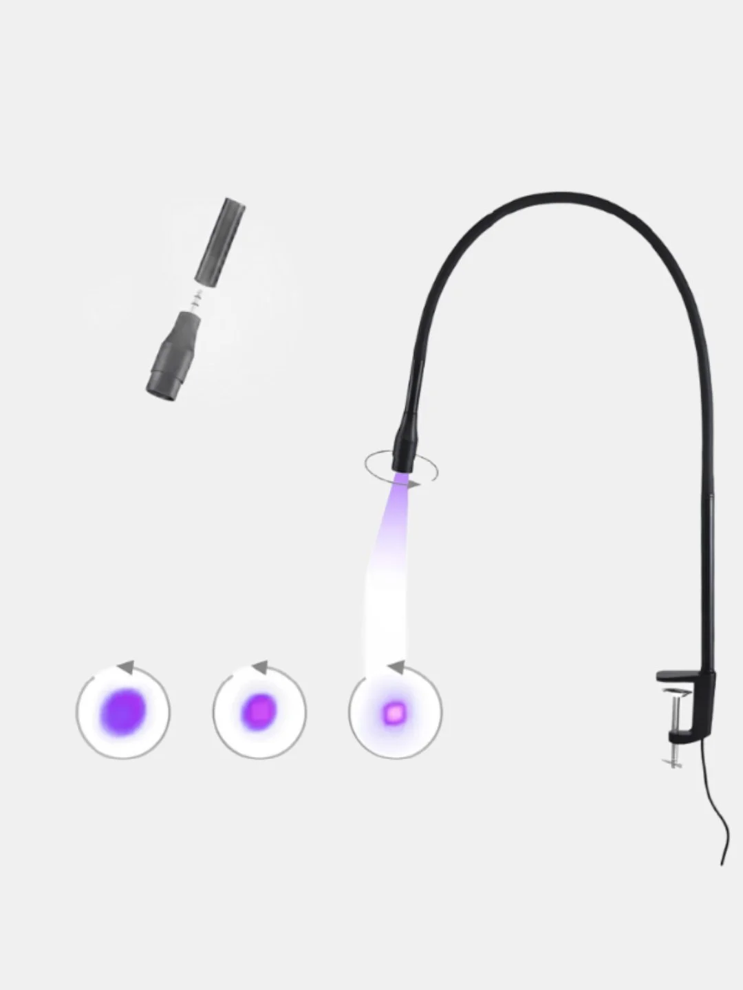 Индиго led UV лампа для наращивания ресниц (УФ)