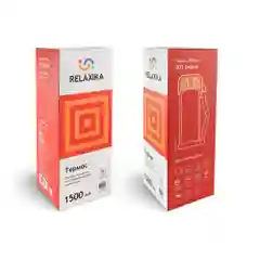 Серебряный термос универсальный для еды и напитков Relaxika 201 (1,5 литра), стальной, R201.1500.1