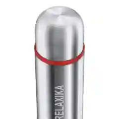 Серебряный термос вакуумный Relaxika 101 стальной с чашкой 0,35 л, R101.350.1