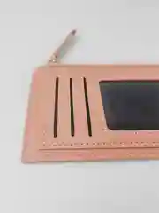 Розовый картхолдер женский, экокожа