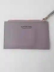 Фиолетовый картхолдер женский, экокожа