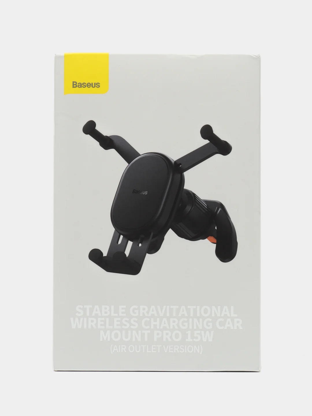 Автодержатель универсальный Baseus Stable Gravitational Wireless Charger Car 15W