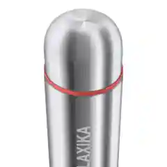 Серебряный термос вакуумный Relaxika 102 стальной с чашками 1,2 л, R102.1200.1