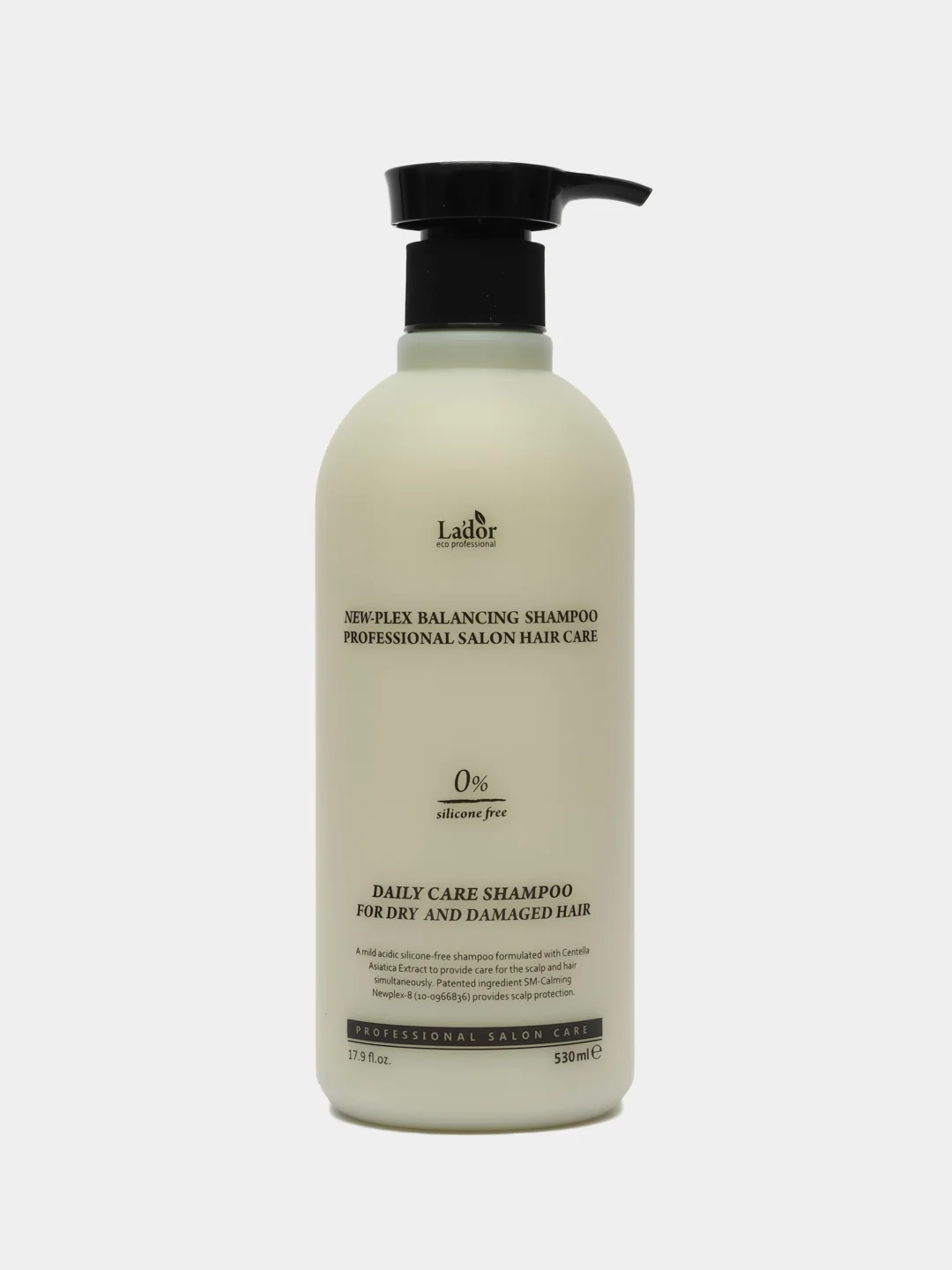 LADOR Шампунь для волос успокаивающий бессиликоновый Newplex Balancing Shampoo, 530ml