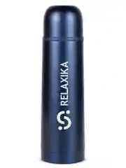 Синий термос Relaxika 101 (0,5 литра), темно-синий, R101.500.3