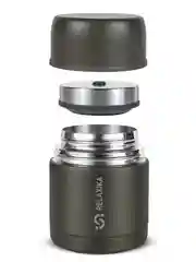 Хаки термос для еды и супа с широким горлом Relaxika 0,5 литра, хаки, R301.500.8 Релаксика