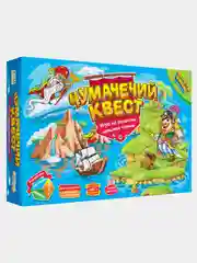 Обучающая настольная игра для детей от 5 лет Чумачечий квест (Фефекты фикции)