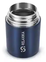 Синий термос для еды и супа с широким горлом Relaxika 0,7 литра, синий, R301.700.3 Релаксика