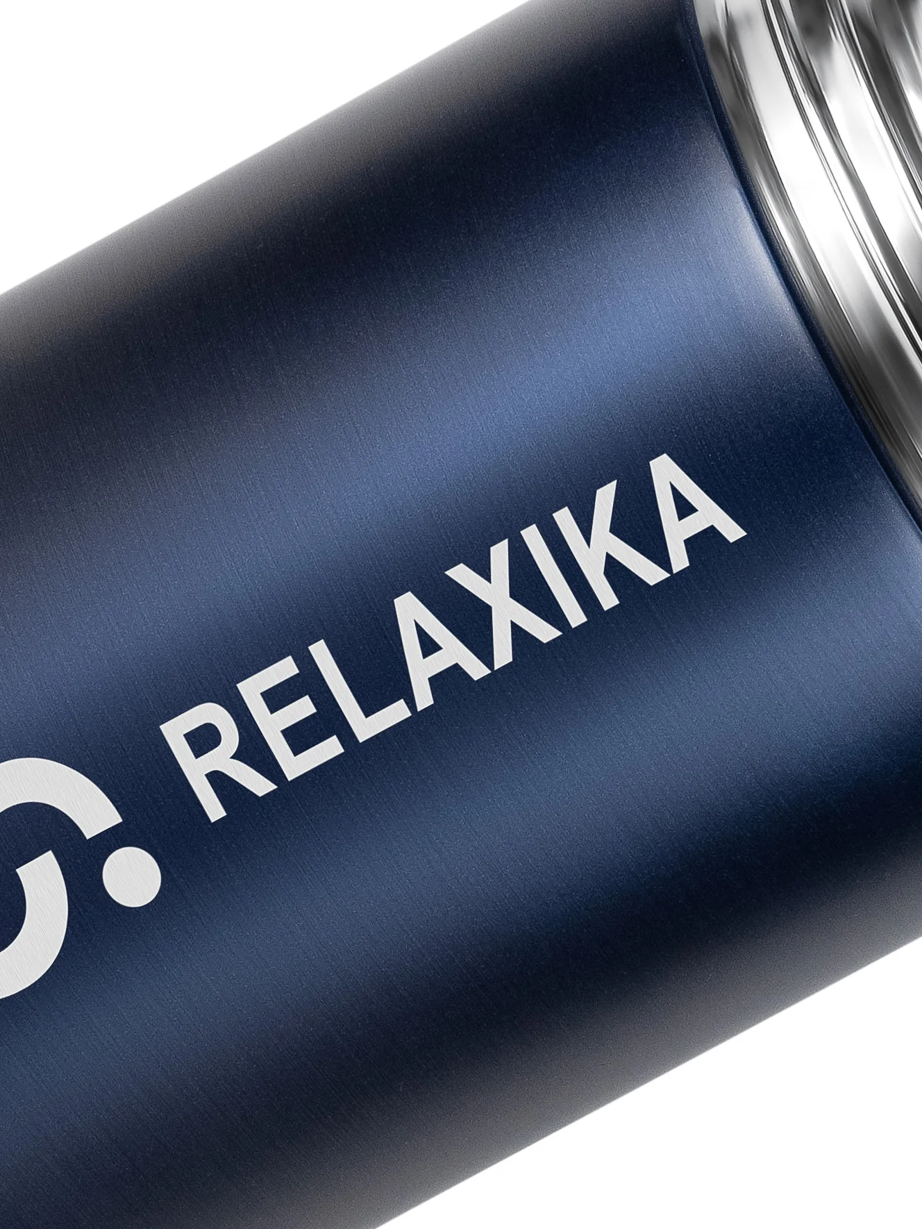 Синий термос для еды и супа с широким горлом Relaxika 1 литр, темно-синий, R301.1000.3 Релаксика