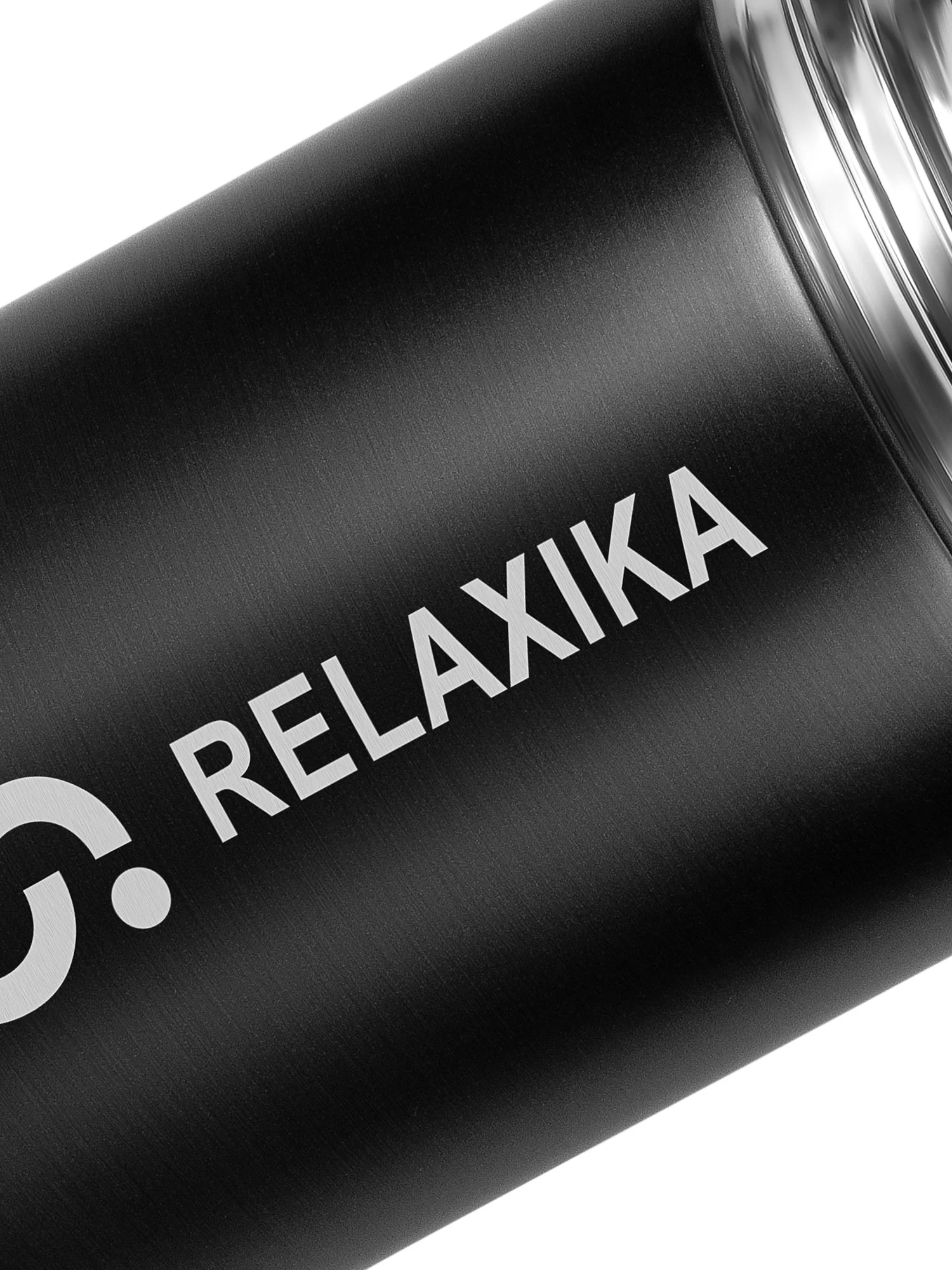 Черный термос для еды и супа с широким горлом Relaxika 1 литр, черный, R301.1000.2 Релаксика
