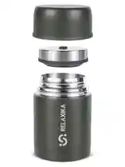 Хаки термос для еды и супа с широким горлом Relaxika 0,7 литра, хаки, R301.700.8 Релаксика