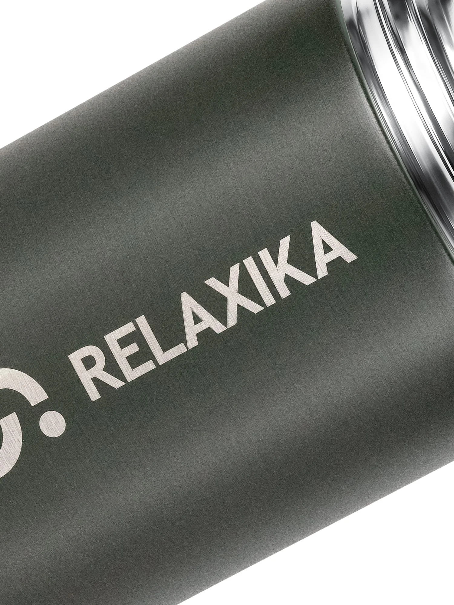Хаки термос для еды и супа с широким горлом Relaxika 1 литр, хаки, R301.1000.8 Релаксика