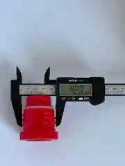 Красный пробка с ситечком для термосов Relaxika 101 серии (0,35 л., 0,5 л.), R.STPR.06