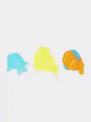 Игрушка для ванной Капитошка, рыбки, 3 штуки