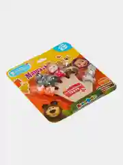 Пальчиковый театр для ванны Капитошка "Маша и медведь", 5 игрушек