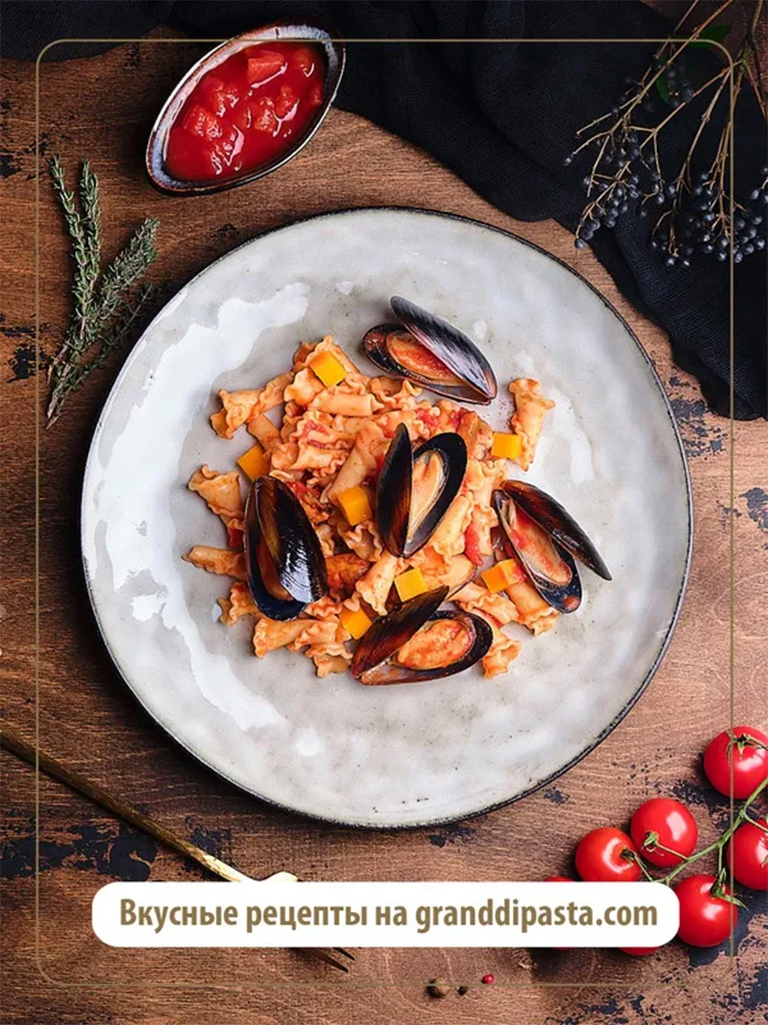 Макаронные изделия GRAND DI PASTA Campanelle, 450 г