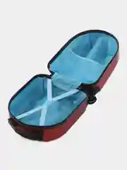 Алый чемодан на колесах, чемодан детский на колесах