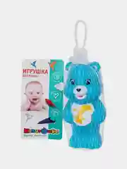 Игрушка для ванны Капитошка "Заботливый мишка",  10 см