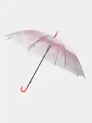 Розовый детский зонт