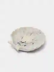 Подставка/поднос из гипса, подсвечник "Ракушка", 11,1*4,4 см