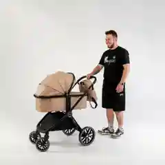 Коляска 2в1 Voagax Tegra экокожа