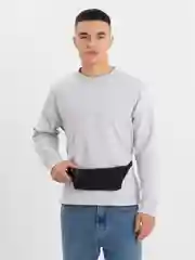 Черный сумка поясная спортивная