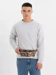 Хаки сумка поясная