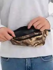 Хаки сумка поясная