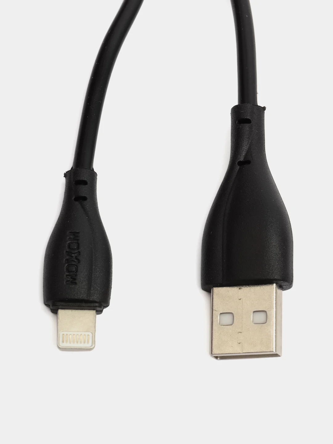 Угольный кабель для быстрой зарядки и передачи данных 1м, Шнур Lightning / Type-C / Micro USB