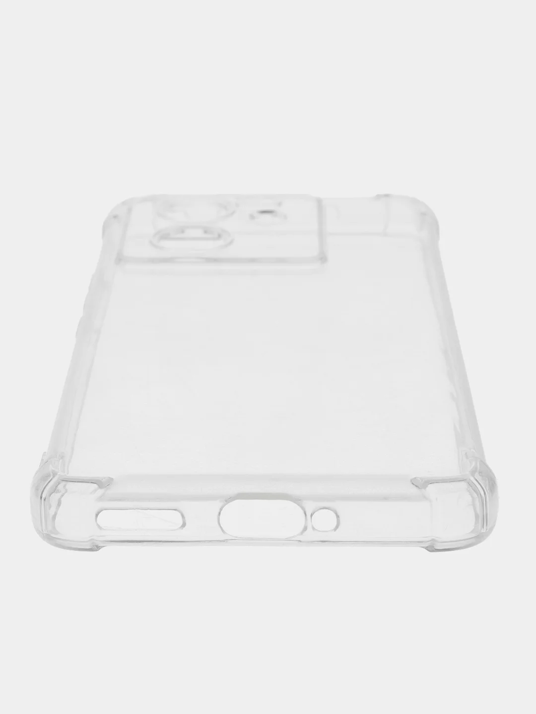 Прозрачный чехол для Xiaomi 13T/13T Pro (Сяоми 13Т Про), прозрачный, черный