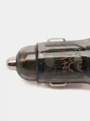 Черный автомобильное зарядное устройство Hoco Z47A Transparent 1xUSB, 1xUSB-C, 3А, PD30W, QC3.0