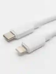 Белый кабель для зарядки Hoco X96 Hyper Lightning 8-pin - USB-C, 2.4А, PD20W, PVC (Apple)