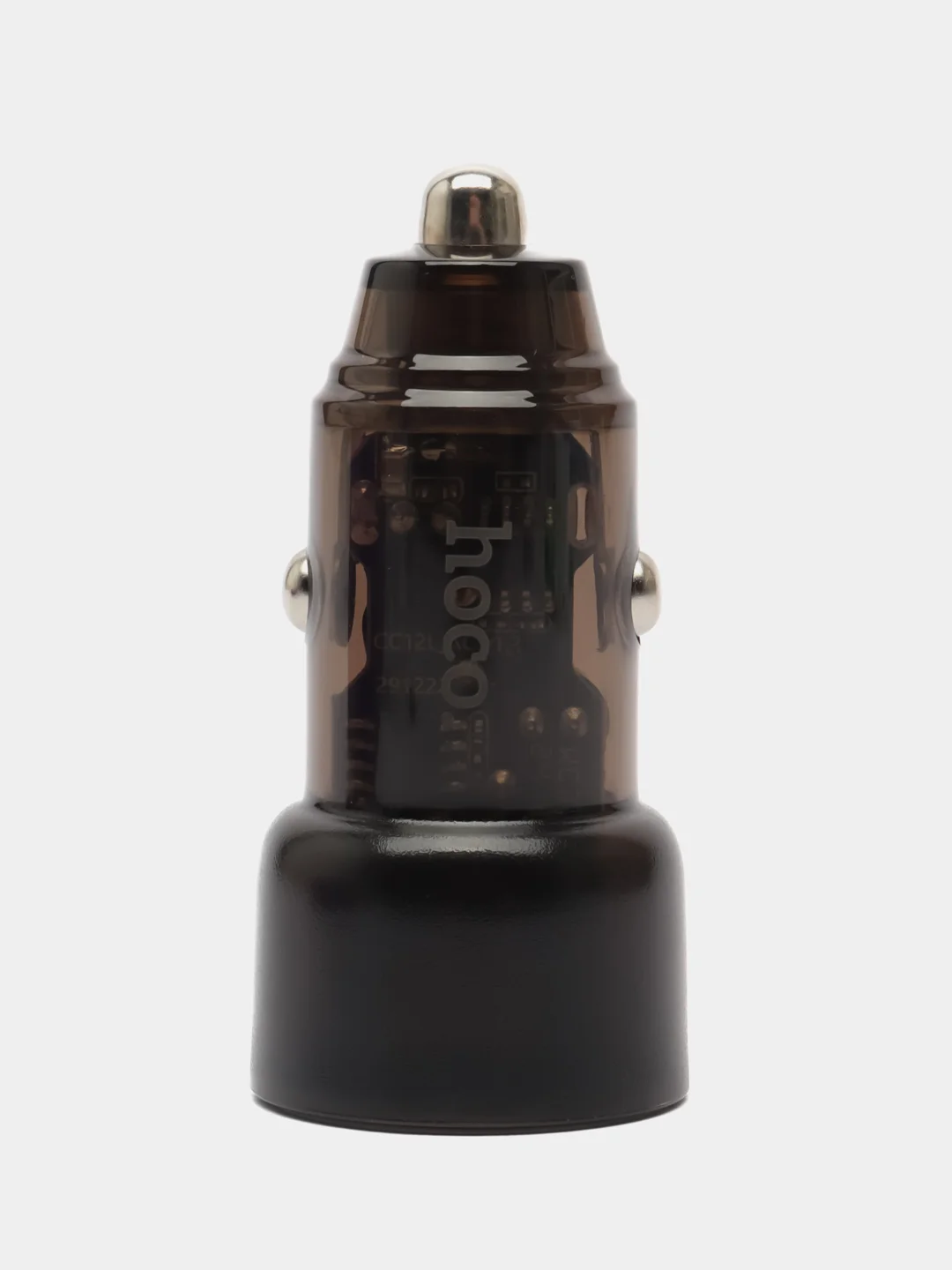 Черный автомобильное зарядное устройство HOCO Z52 Spacious 1xUSB, 1xUSB-C, 3А, 38W, PD20W, QC3.0