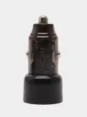Черный автомобильное зарядное устройство HOCO Z52 Spacious 1xUSB, 1xUSB-C, 3А, 38W, PD20W, QC3.0